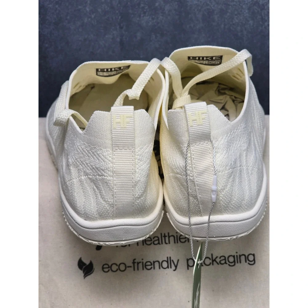 NWT Hike Footwear Comforto Max White Barefoot Neutral Sneakers‎ EU 43 WMNS SZ 12